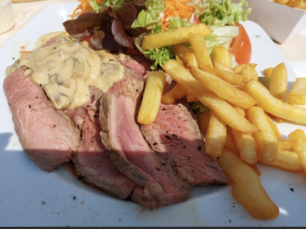 Steak met frietjes